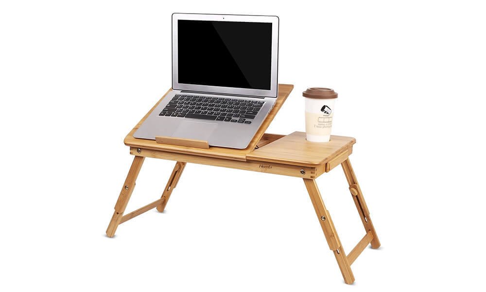 Homfa Bamboo Laptop Desk